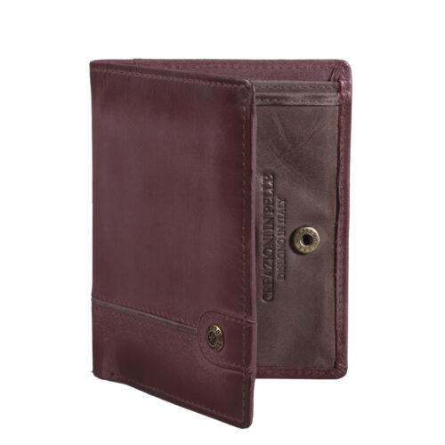 Billetera Texas 1.161 Rojo/Marrón - Imagen 2