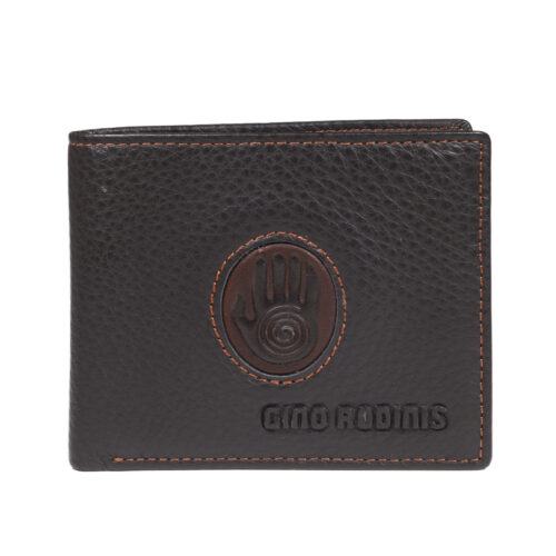 Billetera de cuero, colección Etnica, Modelo 932 Mano- Gino Rodinis
