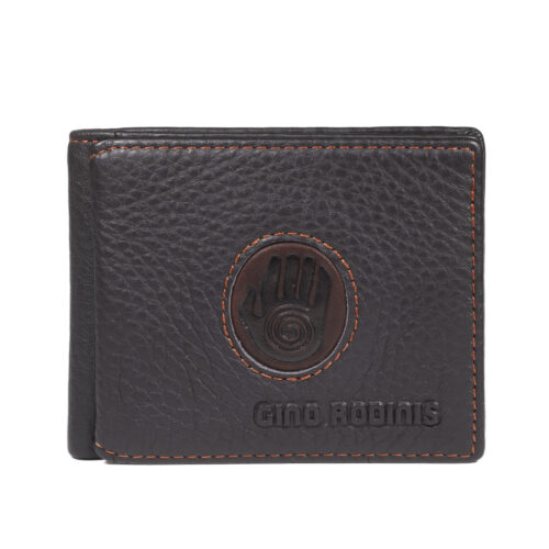 Billetera de cuero, colección Etnica, Modelo 933 Mano - Gino Rodinis