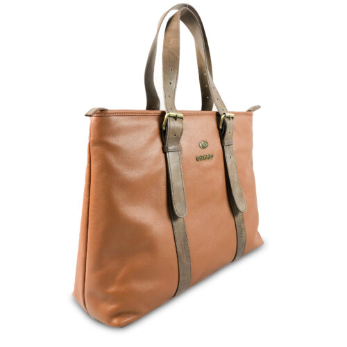 Tote Bag 2203 Camel/Marrón - Imagen 2