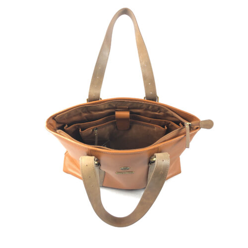 Tote Bag 2203 Camel/Marrón - Imagen 4