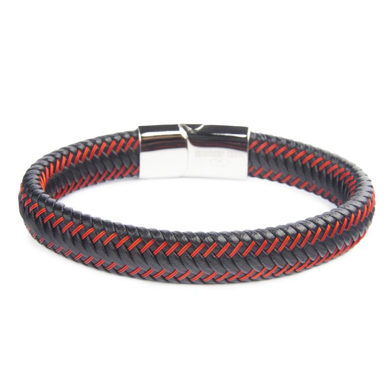 Brazalete B255 Negro/Rojo