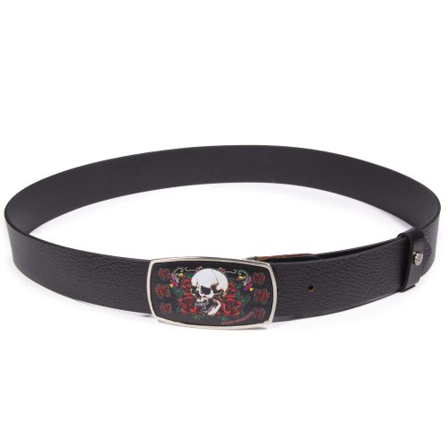 Cinturón Calavera 1610 Negro - Imagen 3