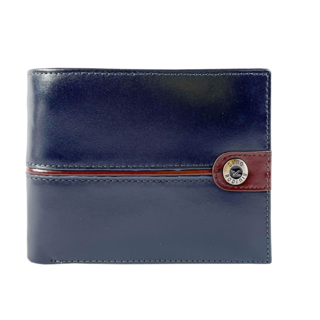 Billetera Invictus 575 Azul /Marrón