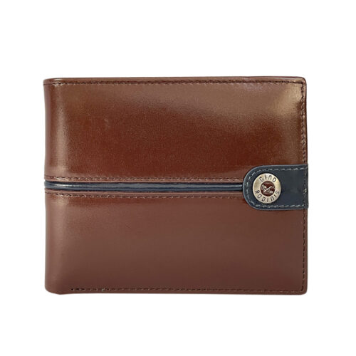 Billetera Invictus 577 Marrón/Azul