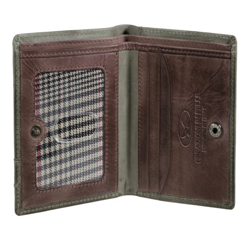 Billetera Texas 1.161 Verde/Marrón - Imagen 3