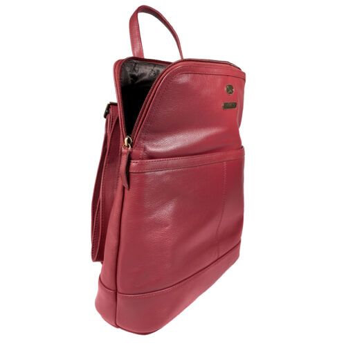 Mochila: Vista lateral general de mochila 2116 rojo