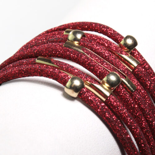 vista detalle de Brazalete B395 Rojo