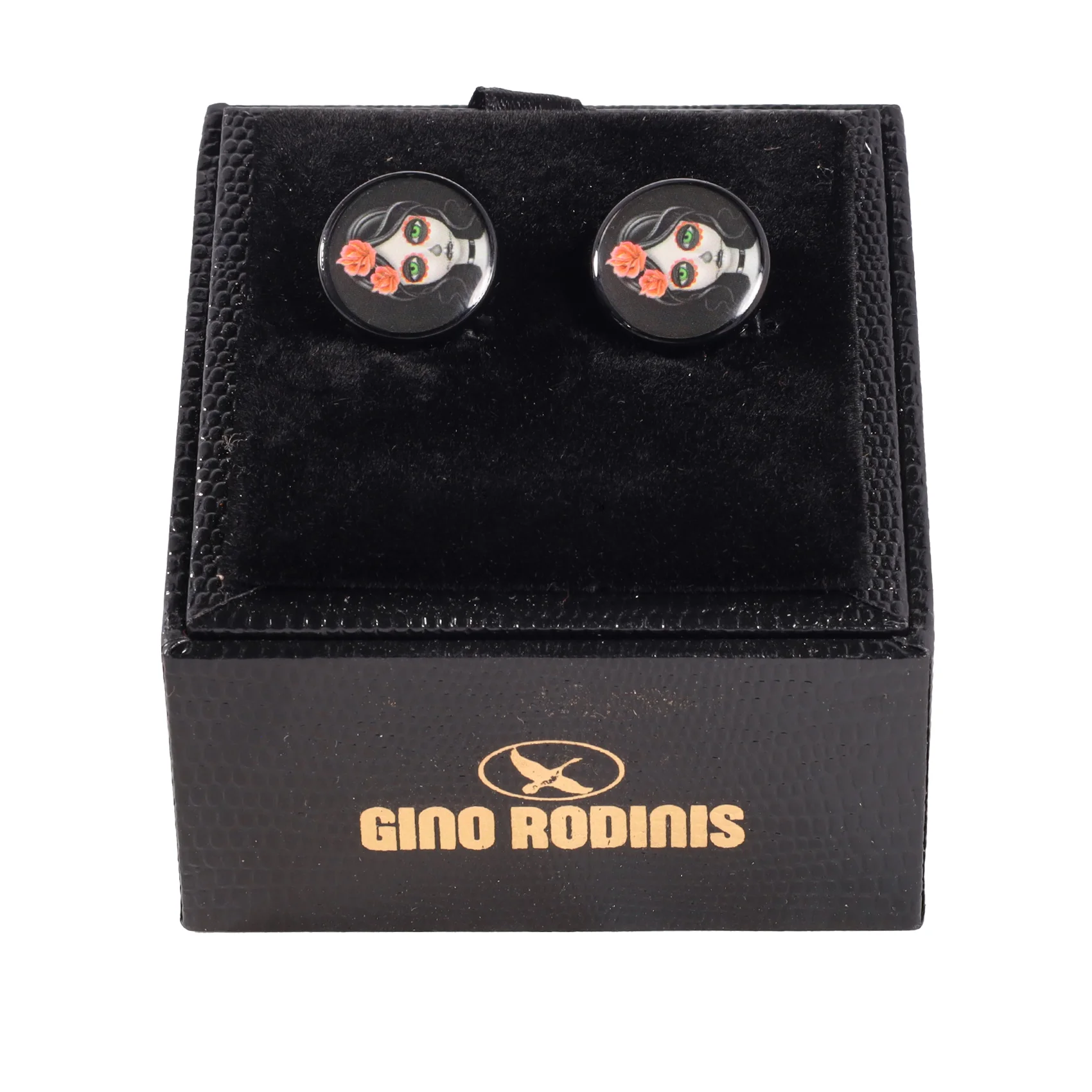 Cubre Botón Esmaltado Catrina | TB012