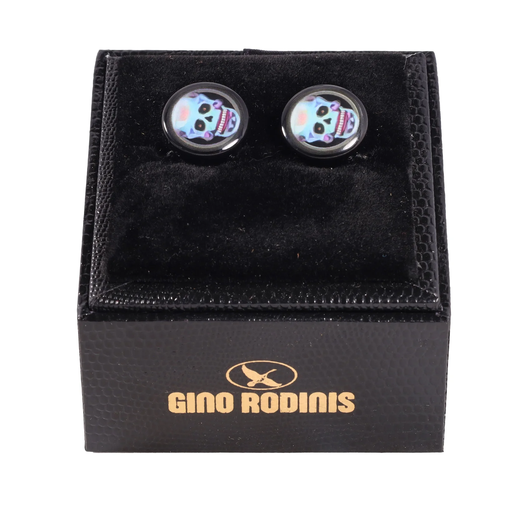 Cubre Botón Esmaltado Calavera Colores | TB017