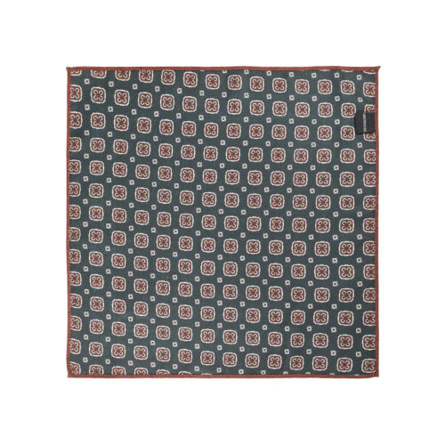 Vista Frontal de Pañuelo de bolsillo PP509 - Diseño Posterior - Cara B | Poliester | Gino Rodinis