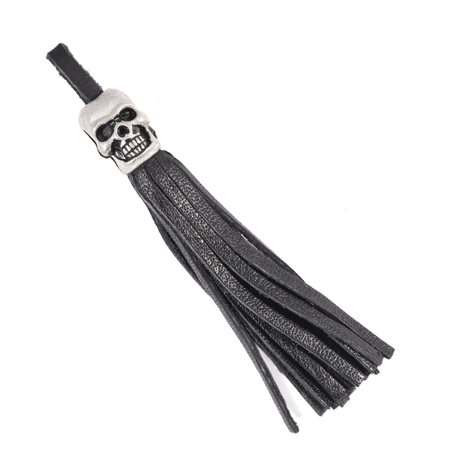 Llavero de cuero Hombre - Modelo LL117 en color Negro