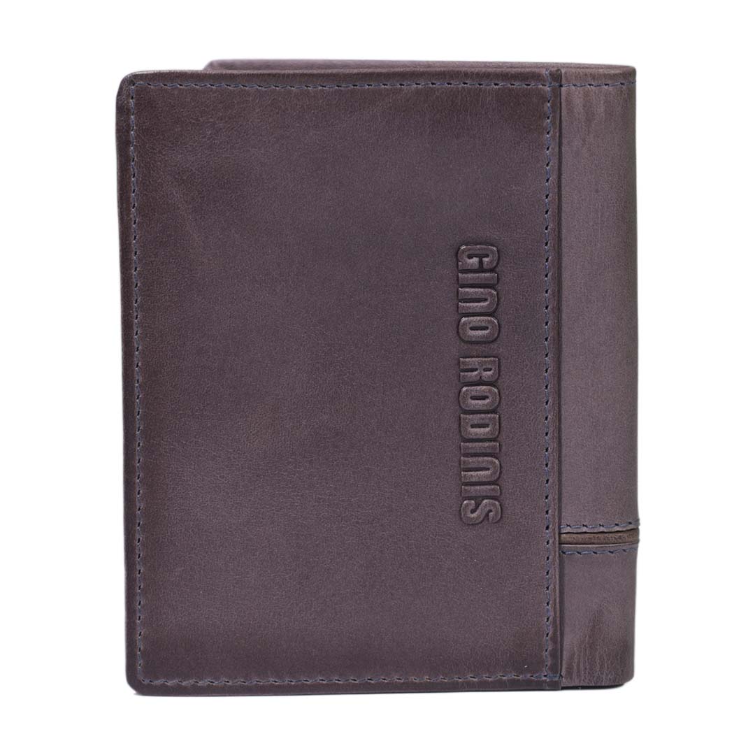 Billetera Texas 1.161 | Gris - Marrón - Imagen 5