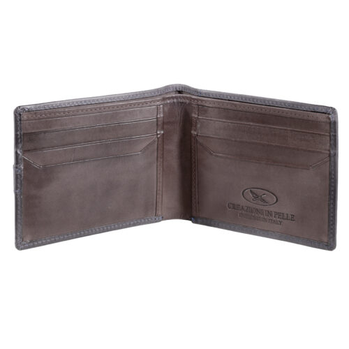 Billetera Texas 1.164 Gris/Marrón - Imagen 3