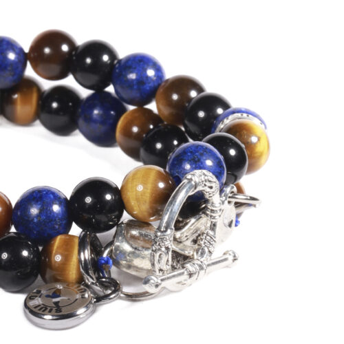 Brazalete B500 | Azul/Marrón - Imagen 3