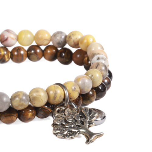Brazalete B508 | Marrón/Beige - Imagen 3