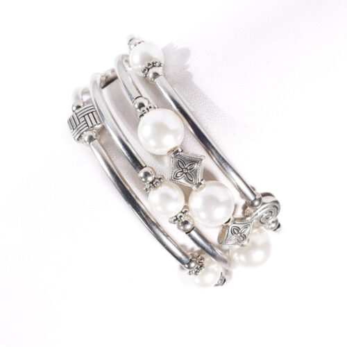 Vista PRINCIPAL DE BRAZALETE B515 BLANCO