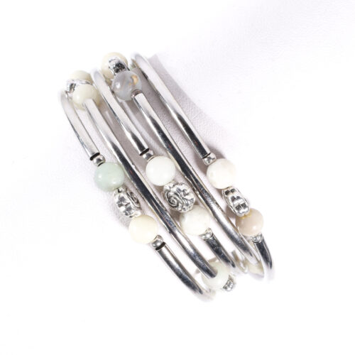 Vista PRINCIPAL DE BRAZALETE B516 BLANCO