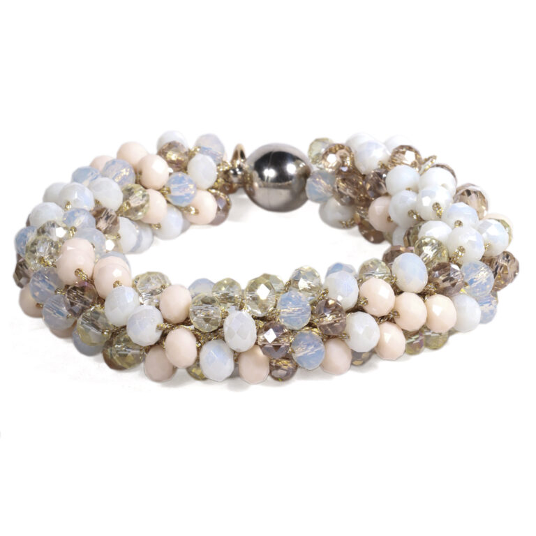 Vista PRINCIPAL DE BRAZALETE B517 Blanco