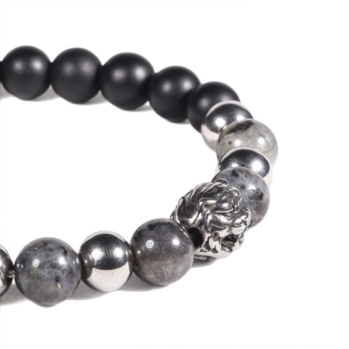 Brazalete B535 | Negro/Plateado - Imagen 3