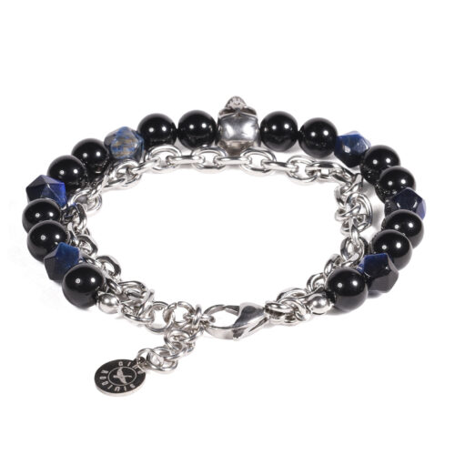 Brazalete B538 | Negro/Plateado - Imagen 2