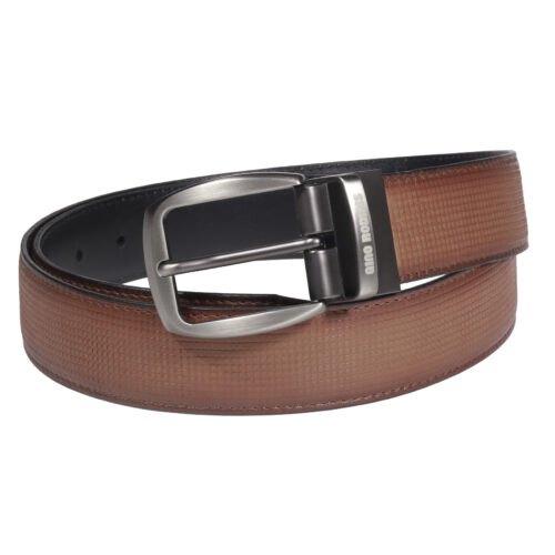 Vista principal de Cinturon reversible 2524 Camel