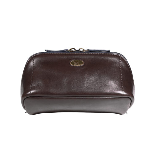 Necessaire de cuero, Modelo 2453 color Azul Gino Rodinis