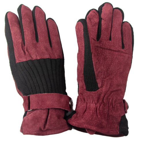 Guante de Gamuza Hombre G107 | Burdeos - Imagen 2