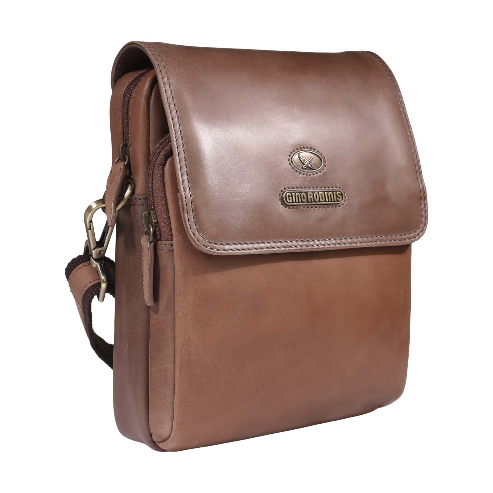 Morral de Cuero 2401 | Camel - Café - Imagen 2