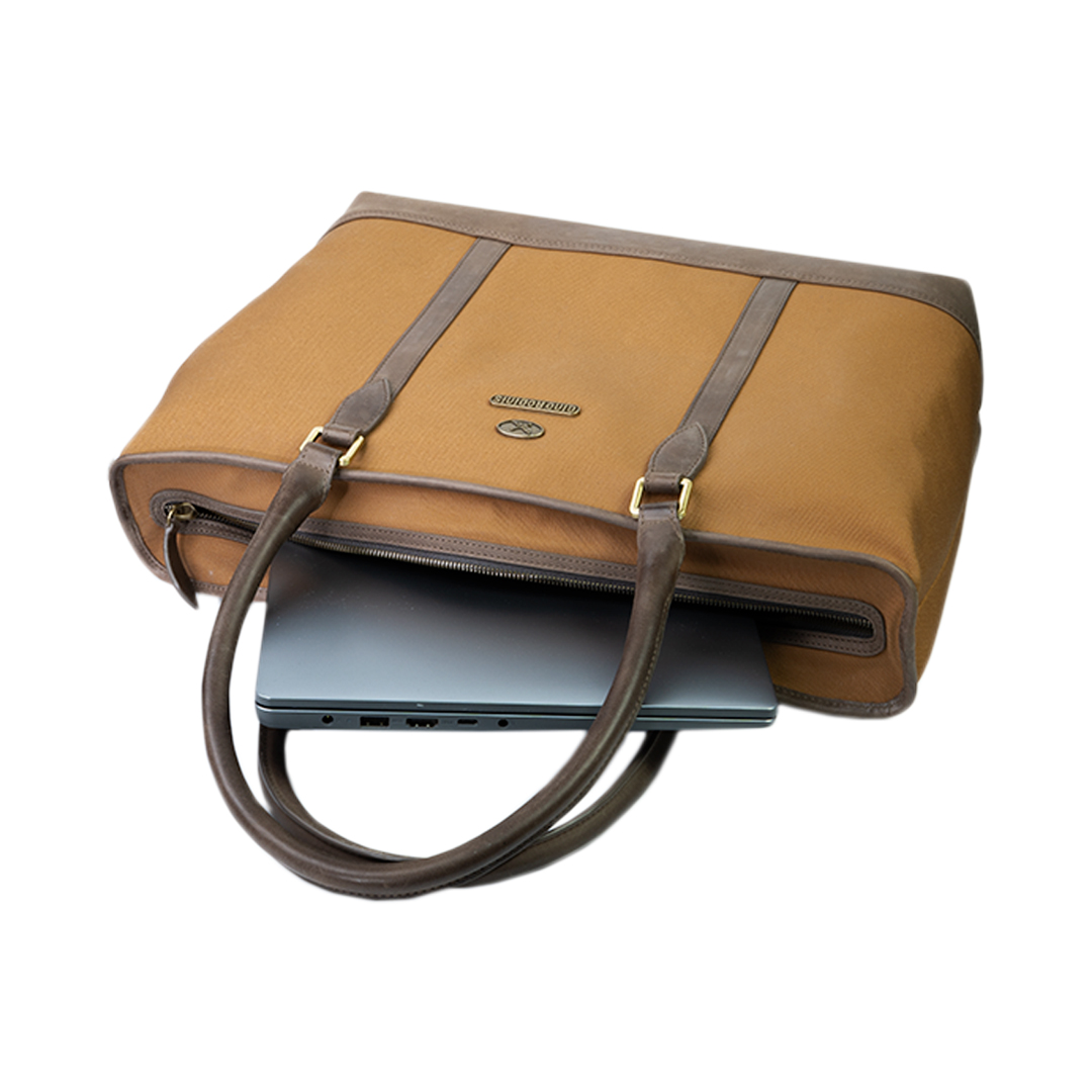 Tote Bag 004 Tela Camel - Imagen 5