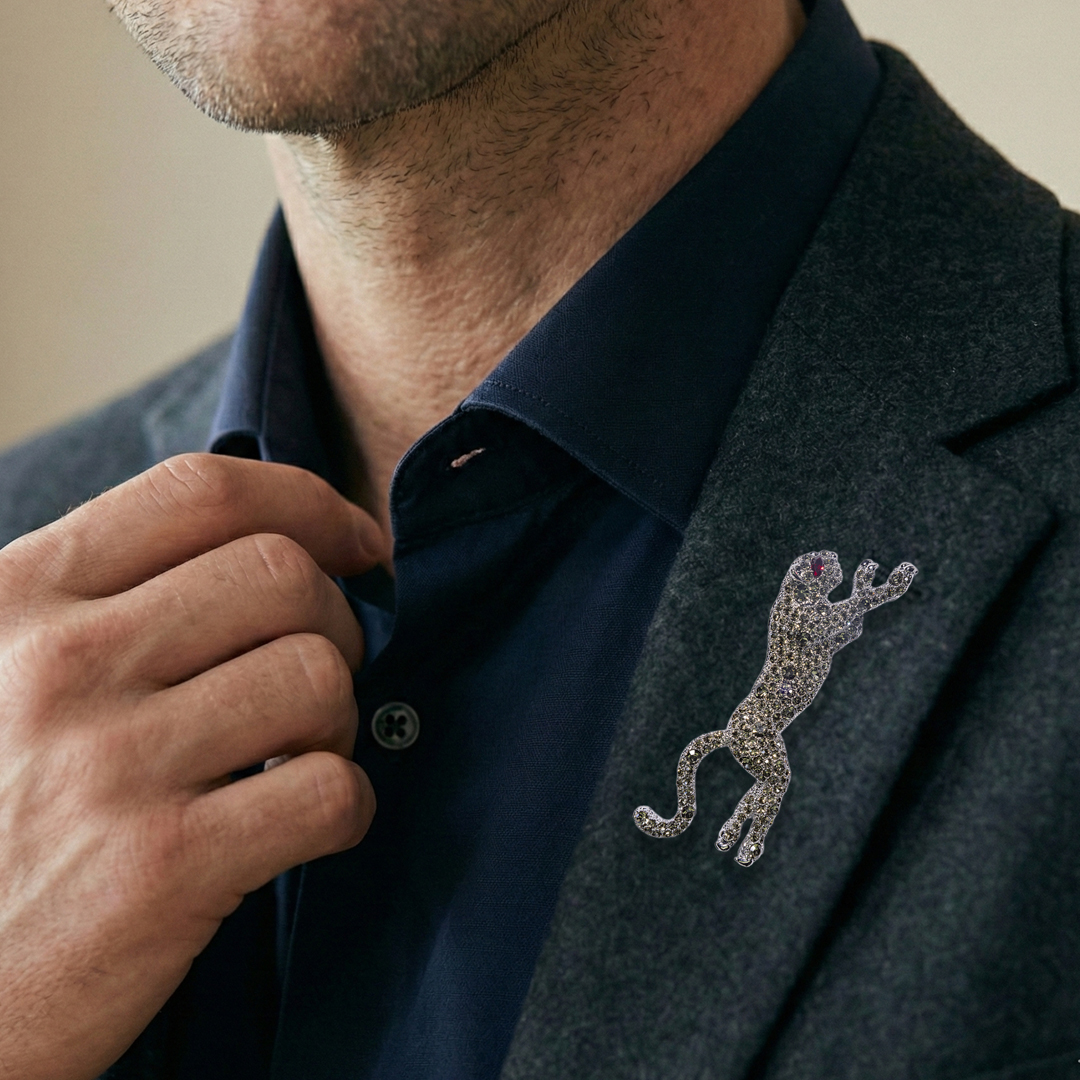 Prendedor 058 | Leopardo - Imagen 4