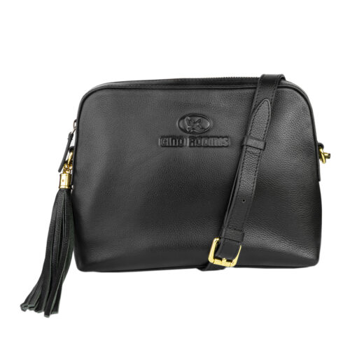 Cartera 11 Cuero | Negro
