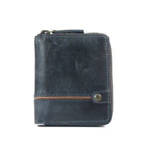 Billetera Texas 1.160 Azul Oscuro/Marrón