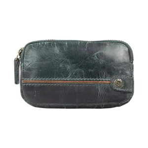 Monedero Texas 1.162 Turquesa/Marrón