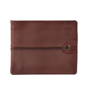 Billetera Texas 161 | Rojo - Marrón