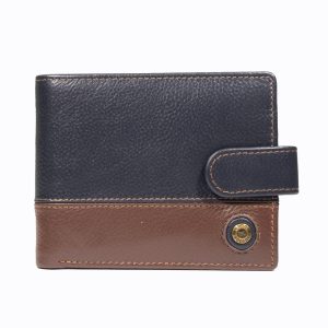 Billetera Capri 985 Azul/Marrón