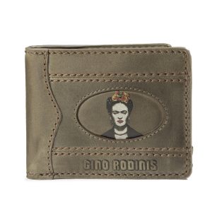Billetera Coco 993.1  Frida Kahlo / Verde