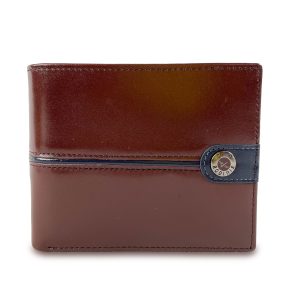 Billetera Invictus 576 Marrón/Azul