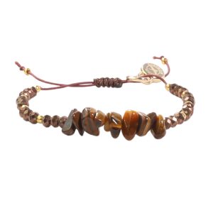 Brazalete B386 | Café ámbar