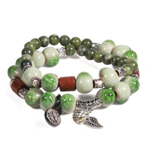 Brazalete B393 | Verde jade
