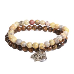 Brazalete B508 | Marrón/Beige