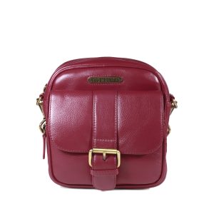 Morral de Cuero- 1260 Rojo
