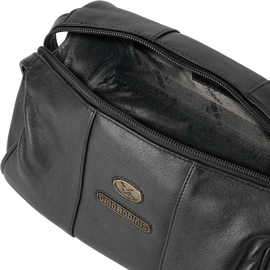 Necessaire de cuero 1293 Negro - Imagen 6