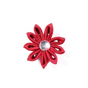 Pin 026 | Flor Burdeos