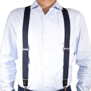 Suspensor Azul con rayas Blancas | SP012