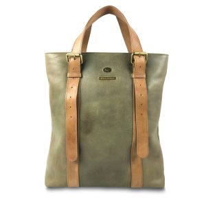 Tote Bag 2202 Verde Olivo/Camel
