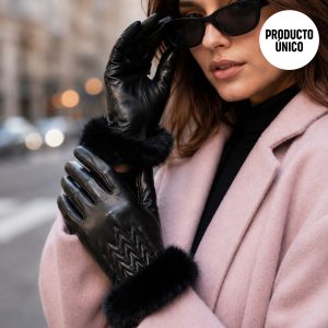 Guante de Cuero Mujer GU010 | Producto único
